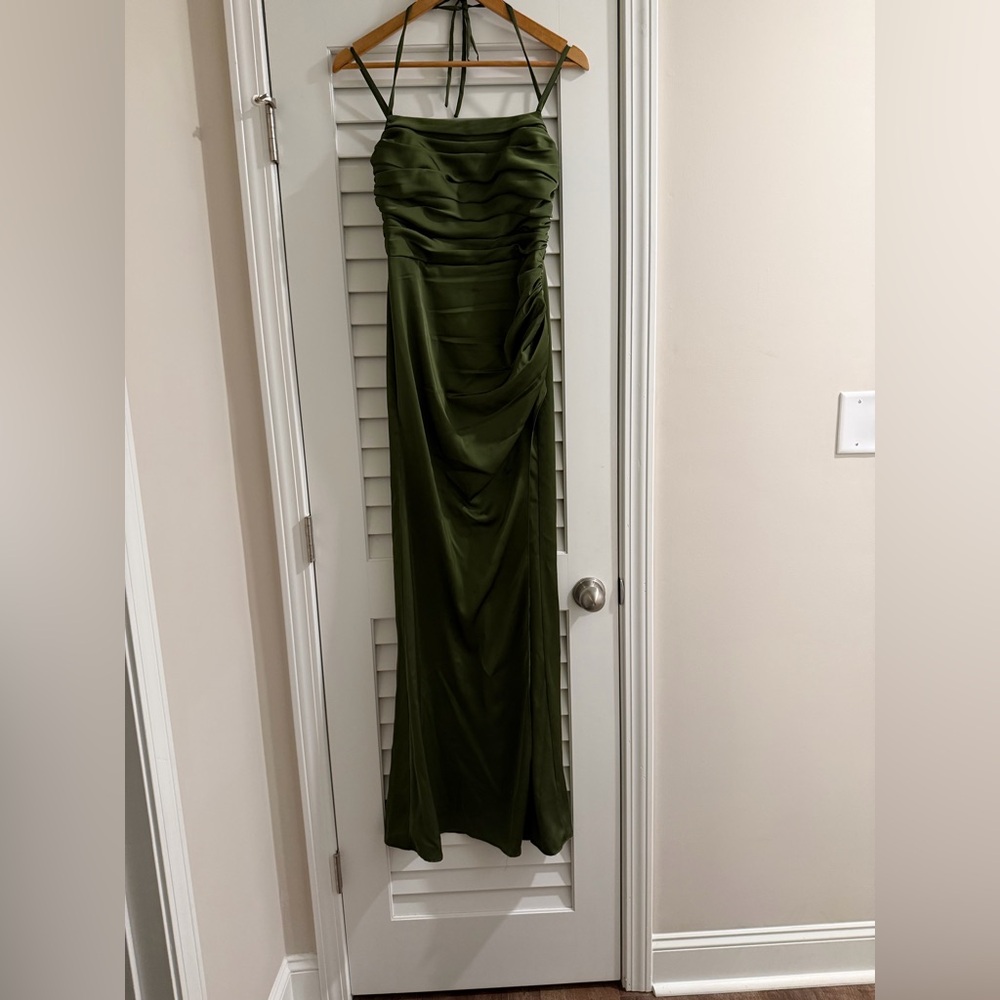 Azazie Forest Green Gown